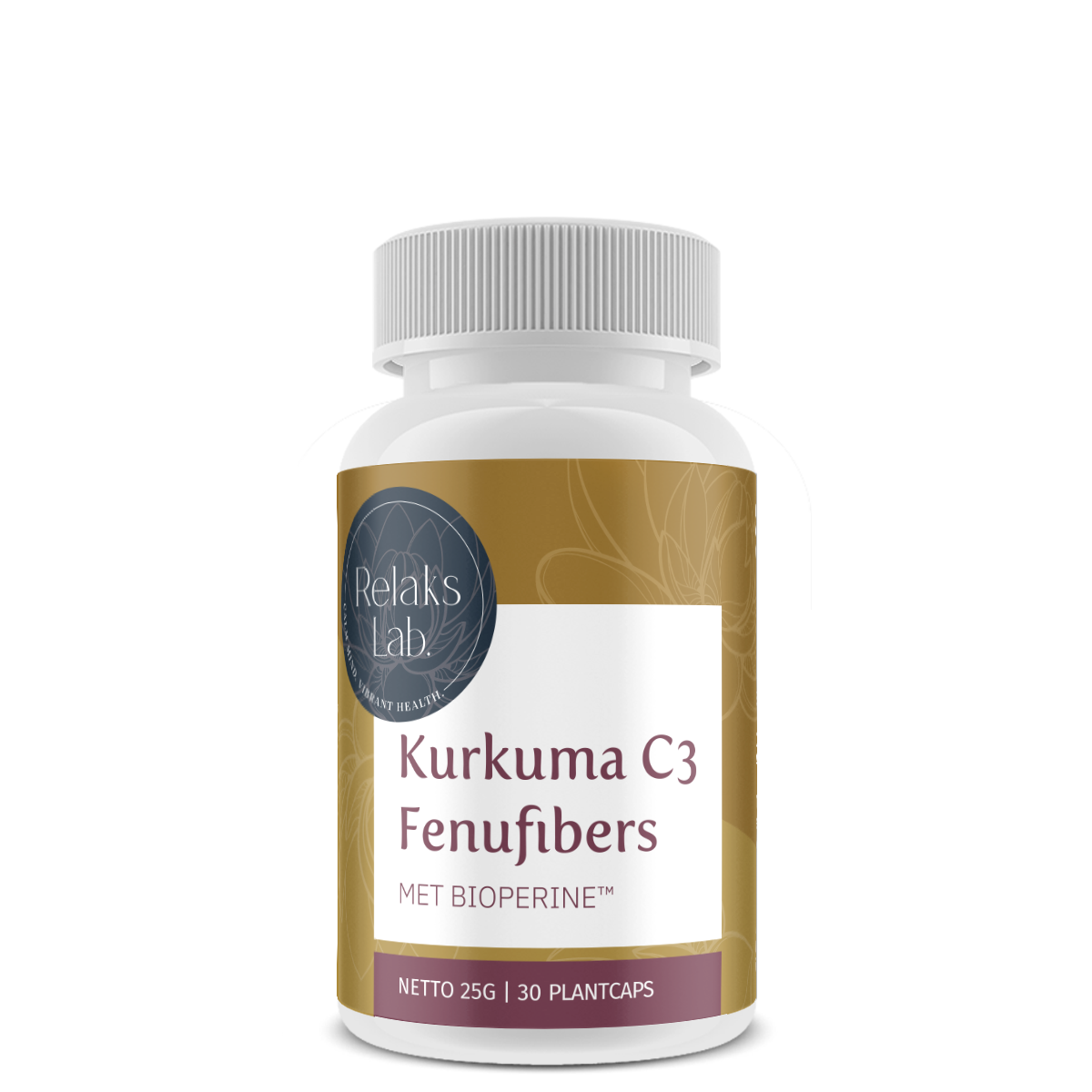 Kurkuma C3, Fenufibers met Bioperine