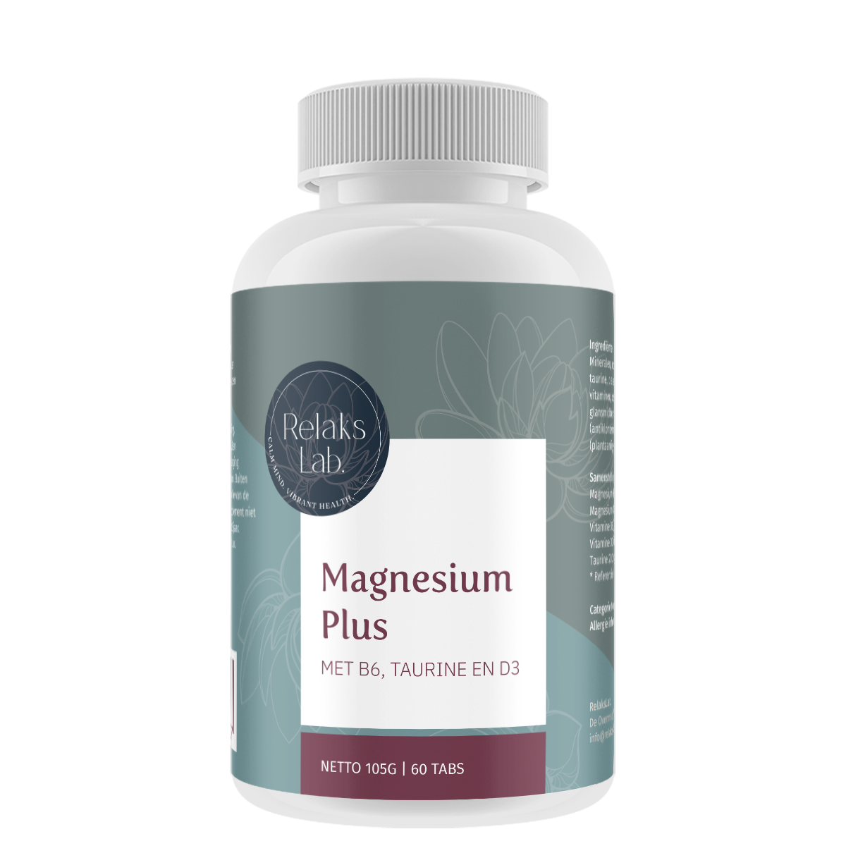 Magnesium bisglycinaat - Magnesium plus